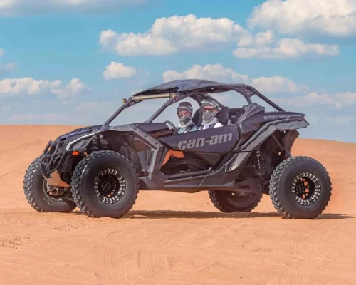black-can-am-dune-buggy